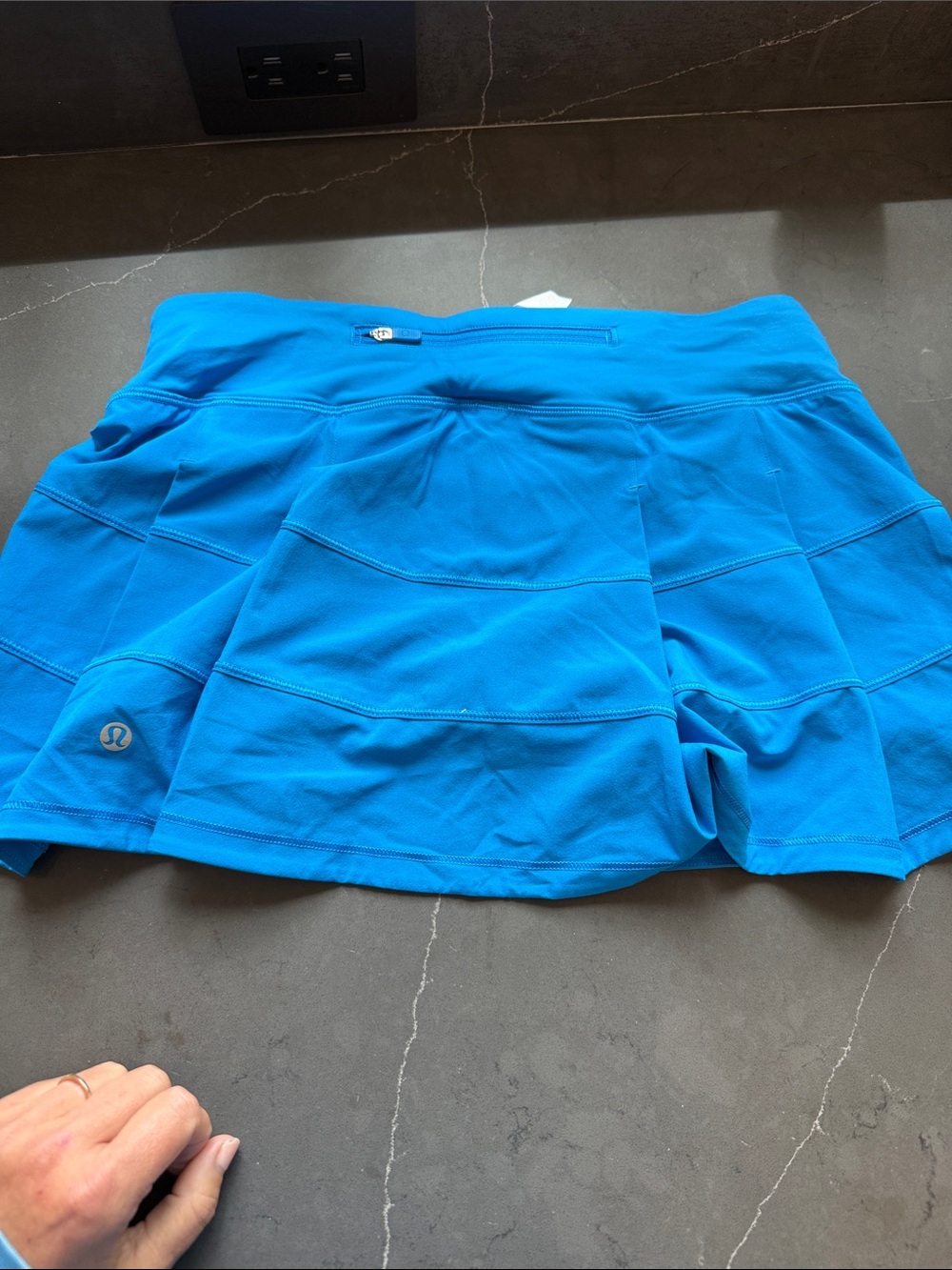 lululemon athletica Bright Blue Women’s Skort - Picture 3 of 3